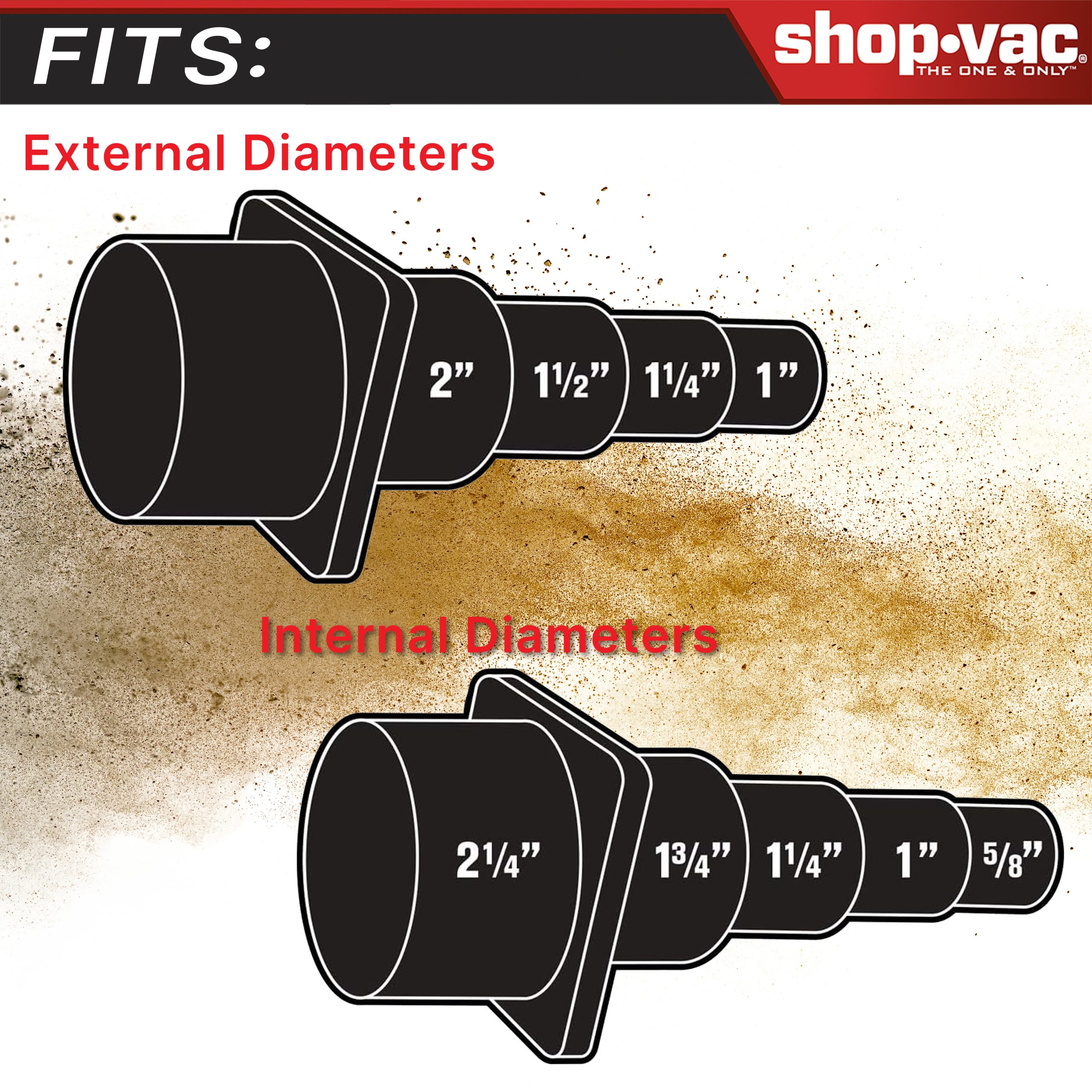 Shop-Vac® Universal Adapter - Image 2