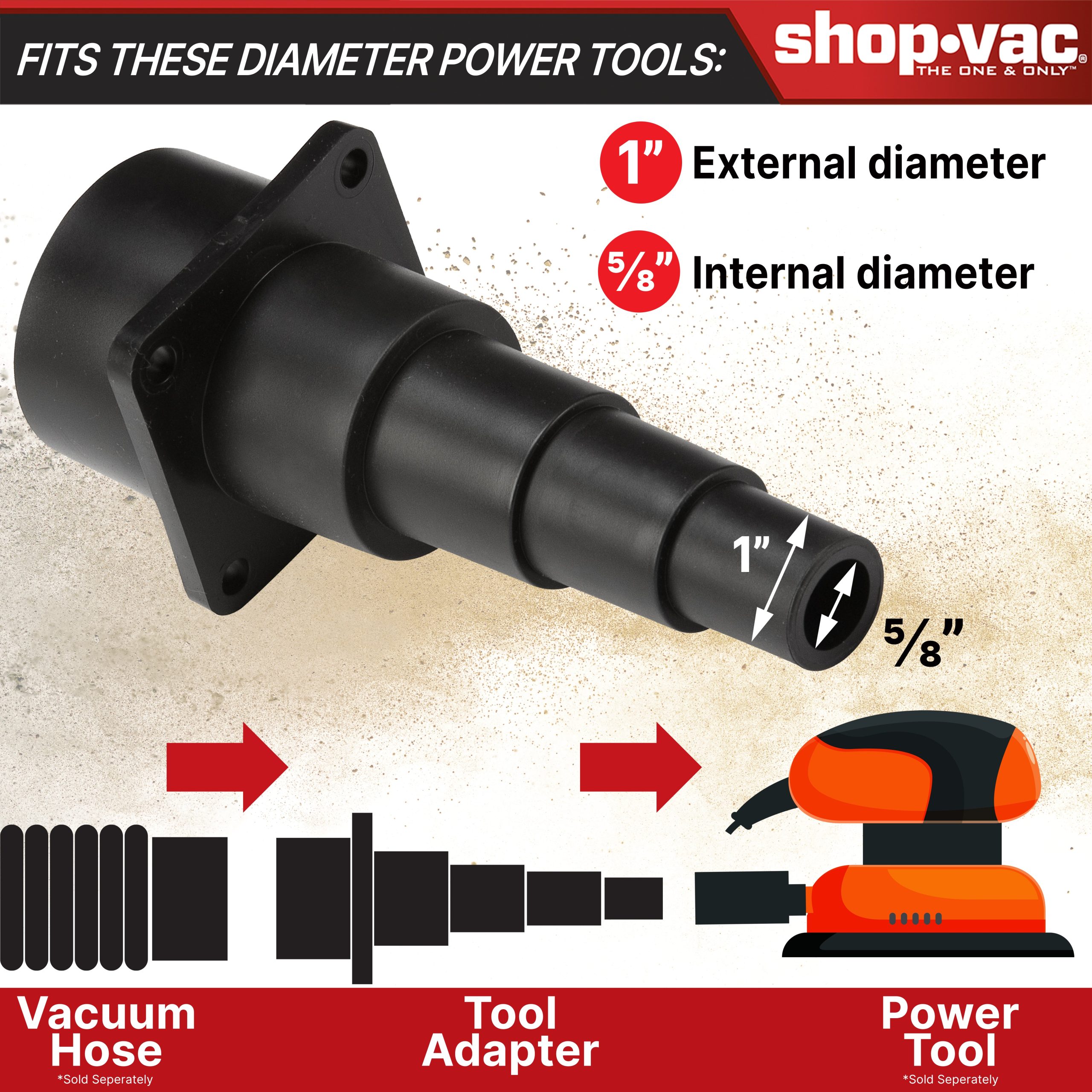 Shop-Vac® Universal Adapter - Image 3