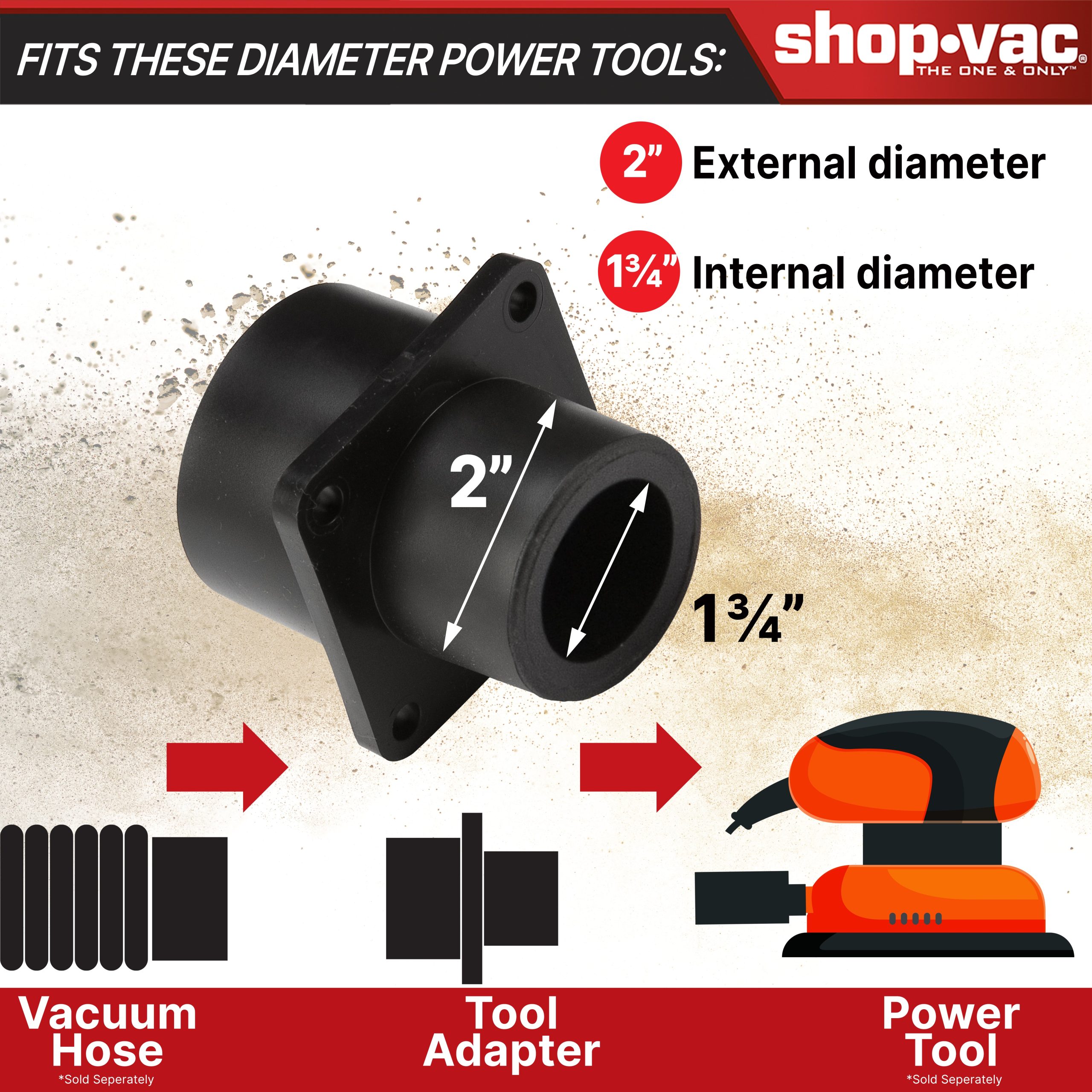 Shop-Vac® Universal Adapter - Image 6