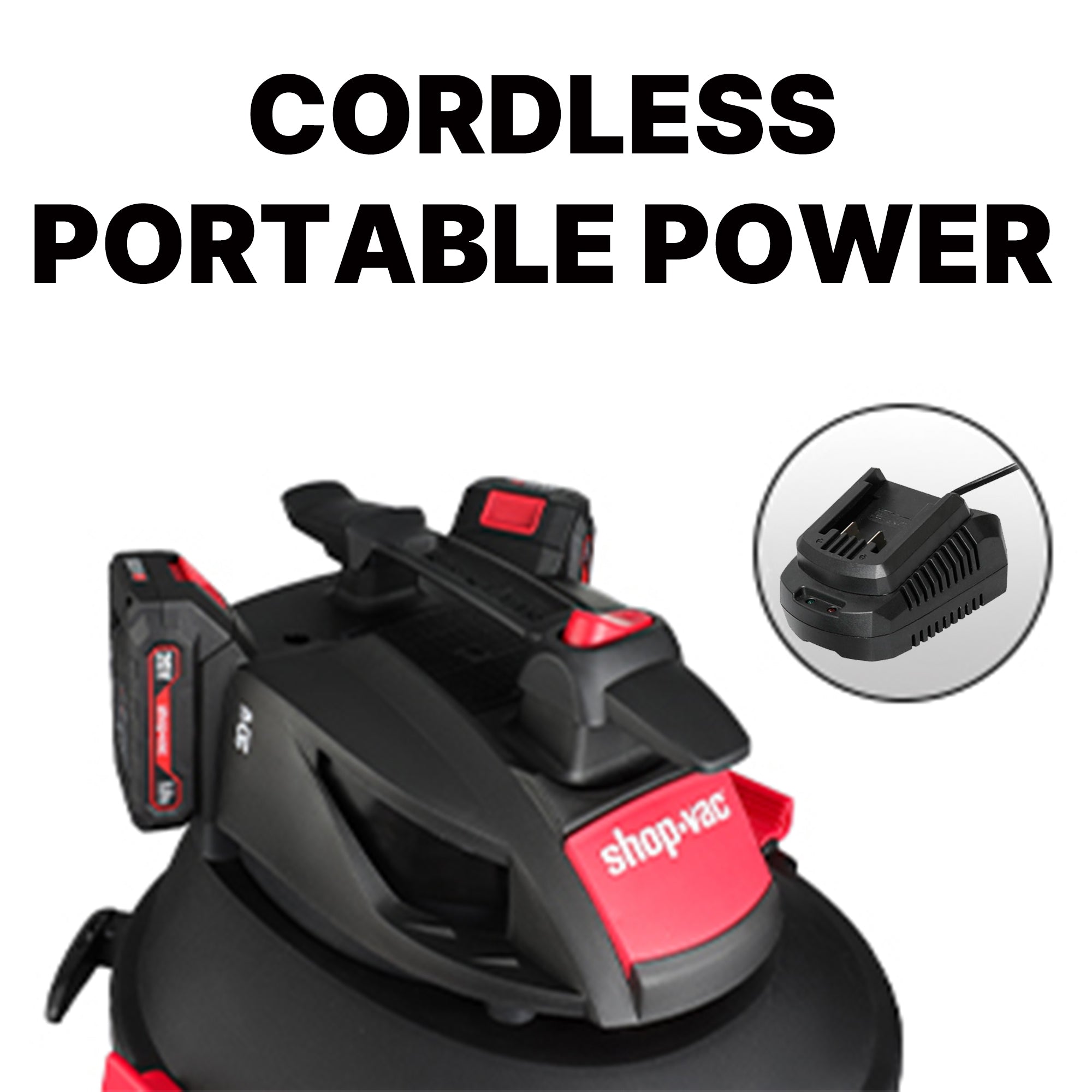 Shop-Vac® 6 Gallon Cordless Wet/Dry Vac - Image 6