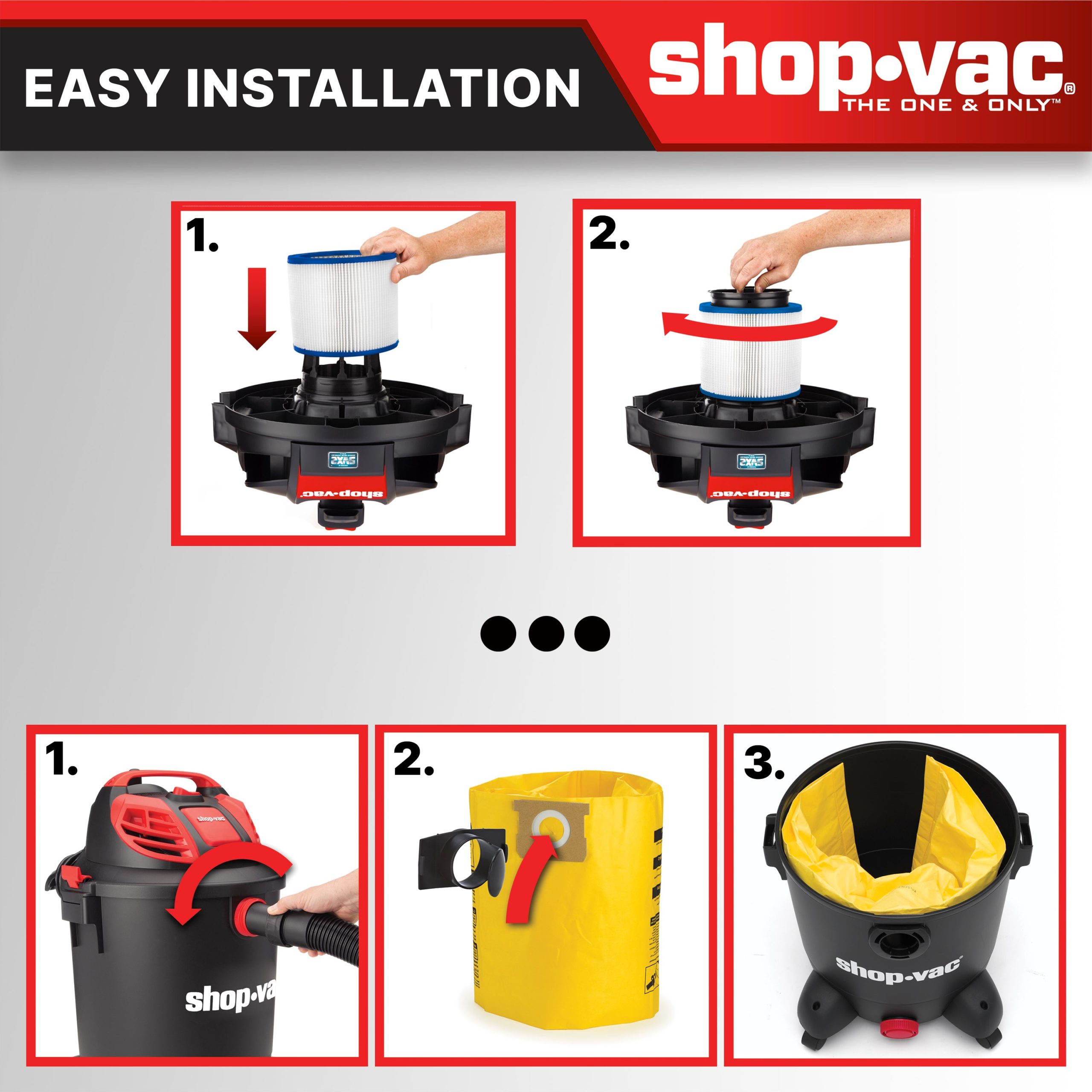 Shop-Vac® HEPA Starter Kit - Image 5