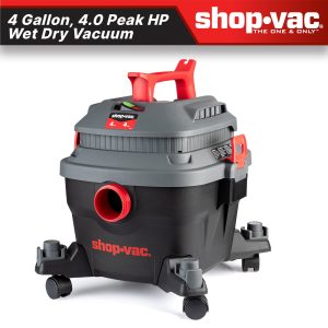 Shop-Vac® 4 Gallon 4.0 Peak HP Wet/Dry Vacuum
