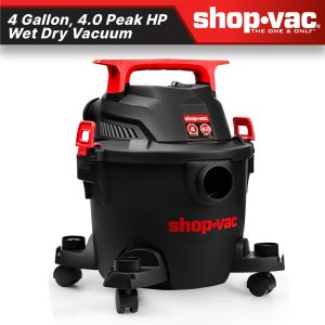 Shop-Vac® 4 Gallon 4.5 Peak HP Wet/Dry Vacuum