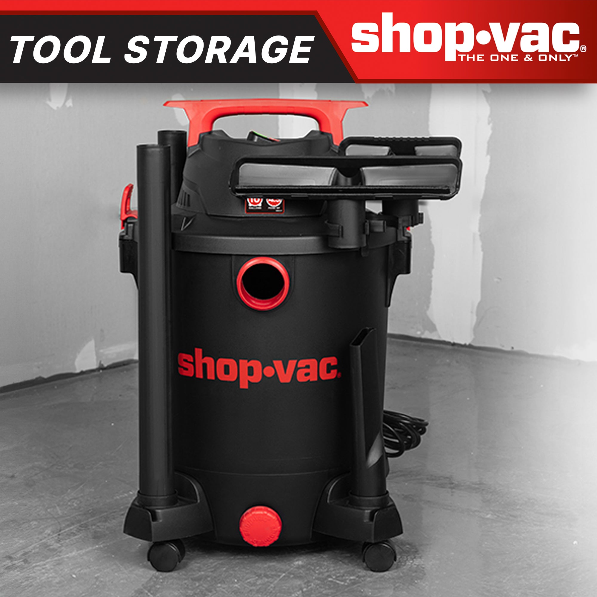 Shop-Vac® 10 Gallon 4.5 Peak HP Wet/Dry Vacuum - Image 5