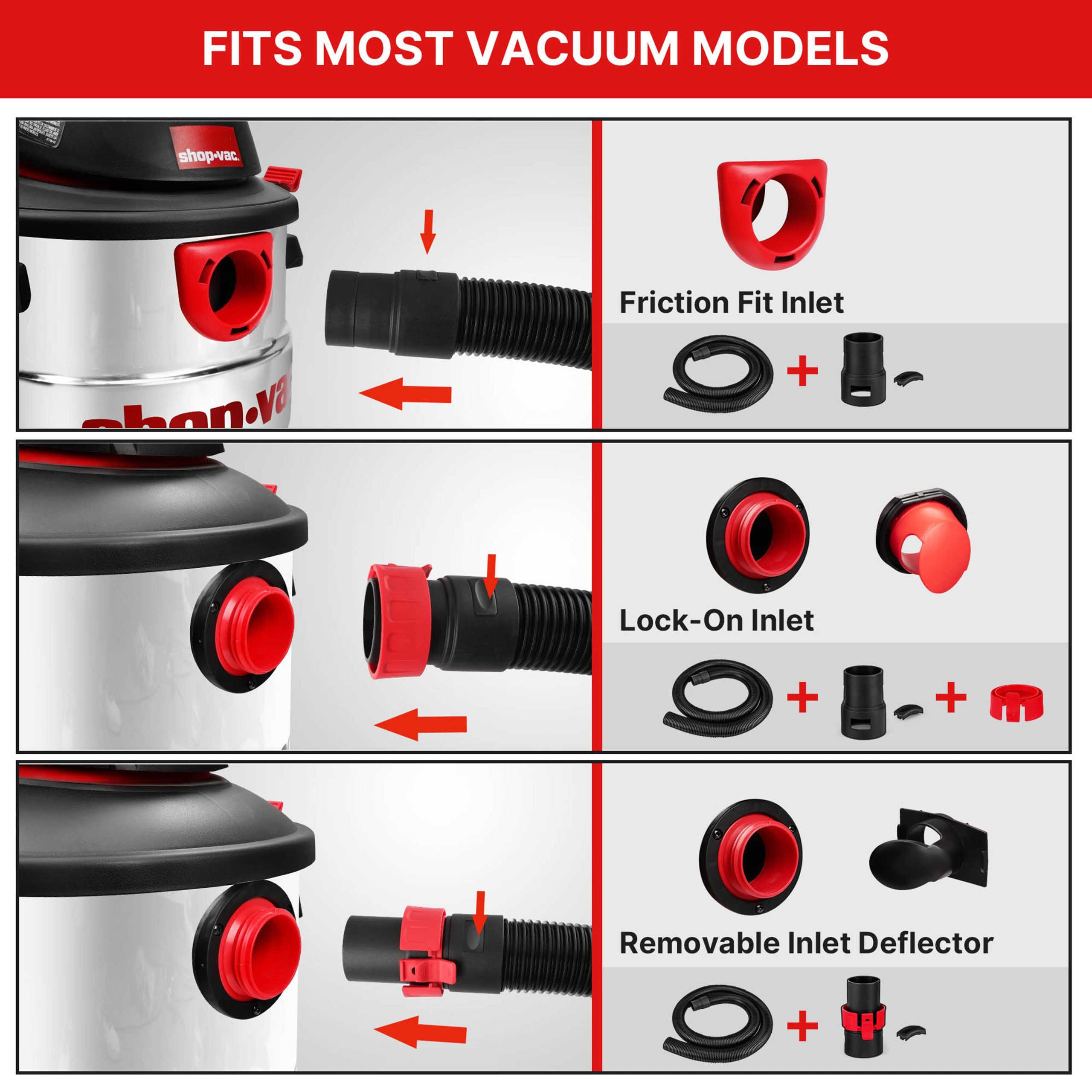 Shop-Vac® 8-foot X 2-1/2-inch diameter Hose - Image 5