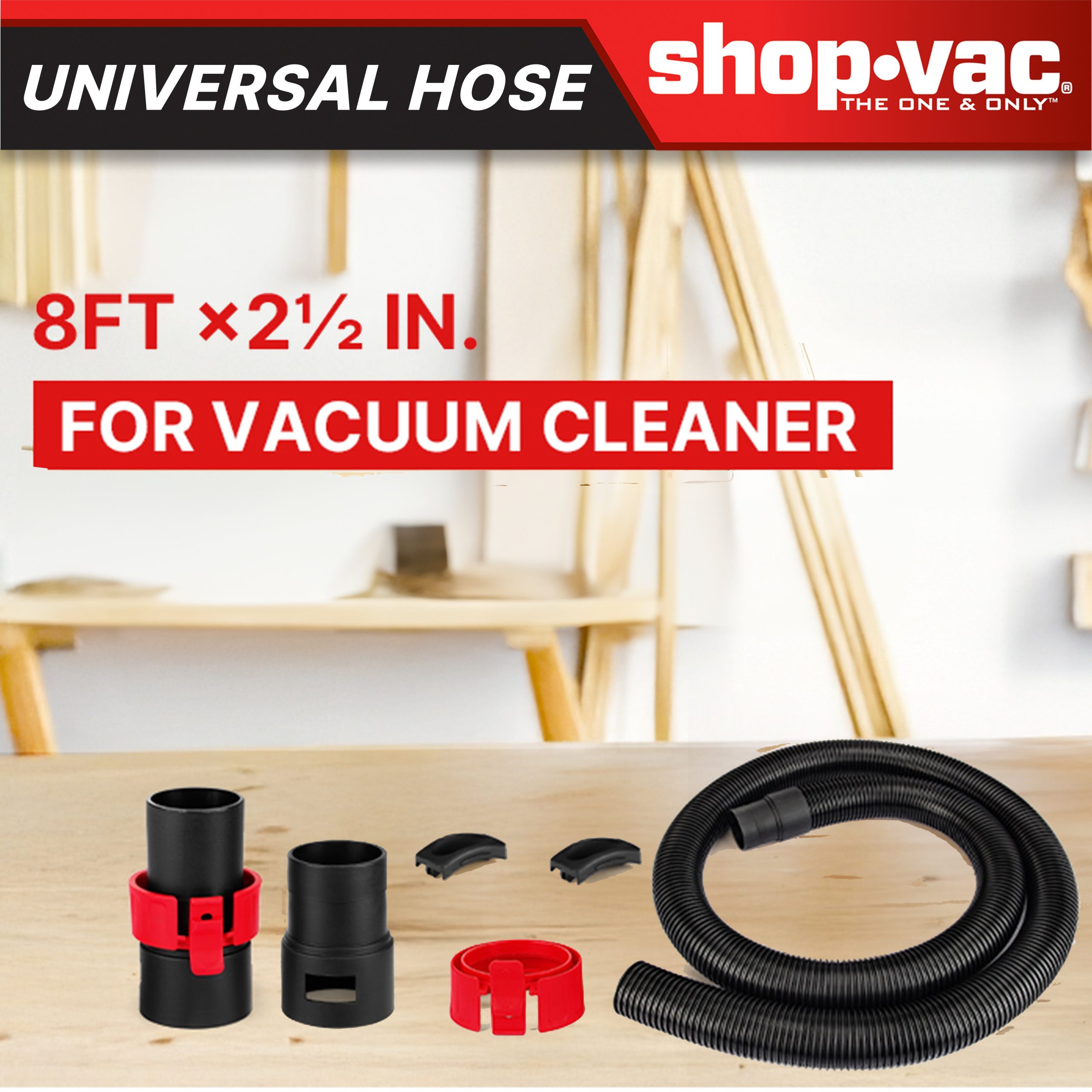 Shop-Vac® 8-foot X 2-1/2-inch diameter Hose - Image 4