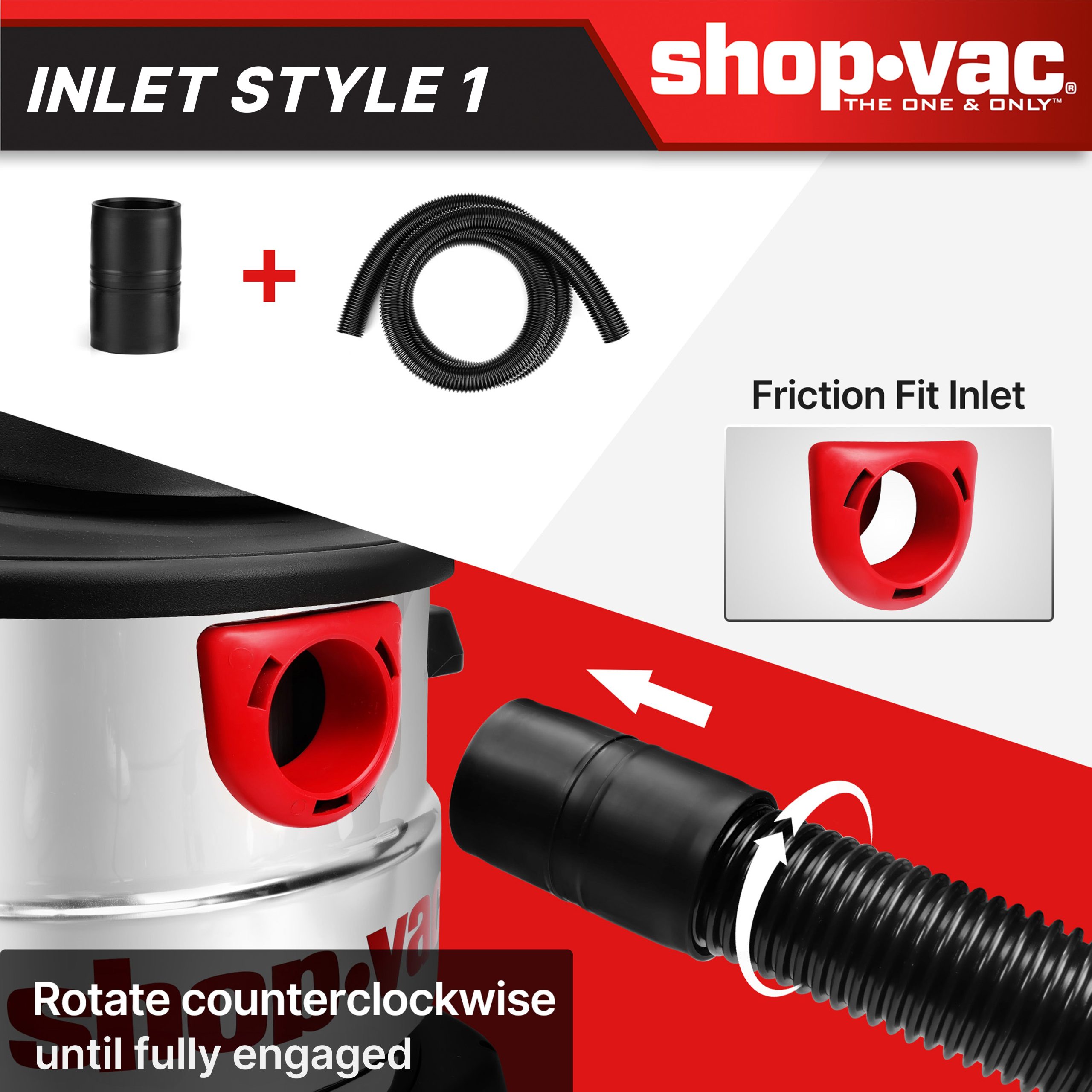 Shop-Vac® 8-foot X 1-7/8- inch diameter Hose - Image 4
