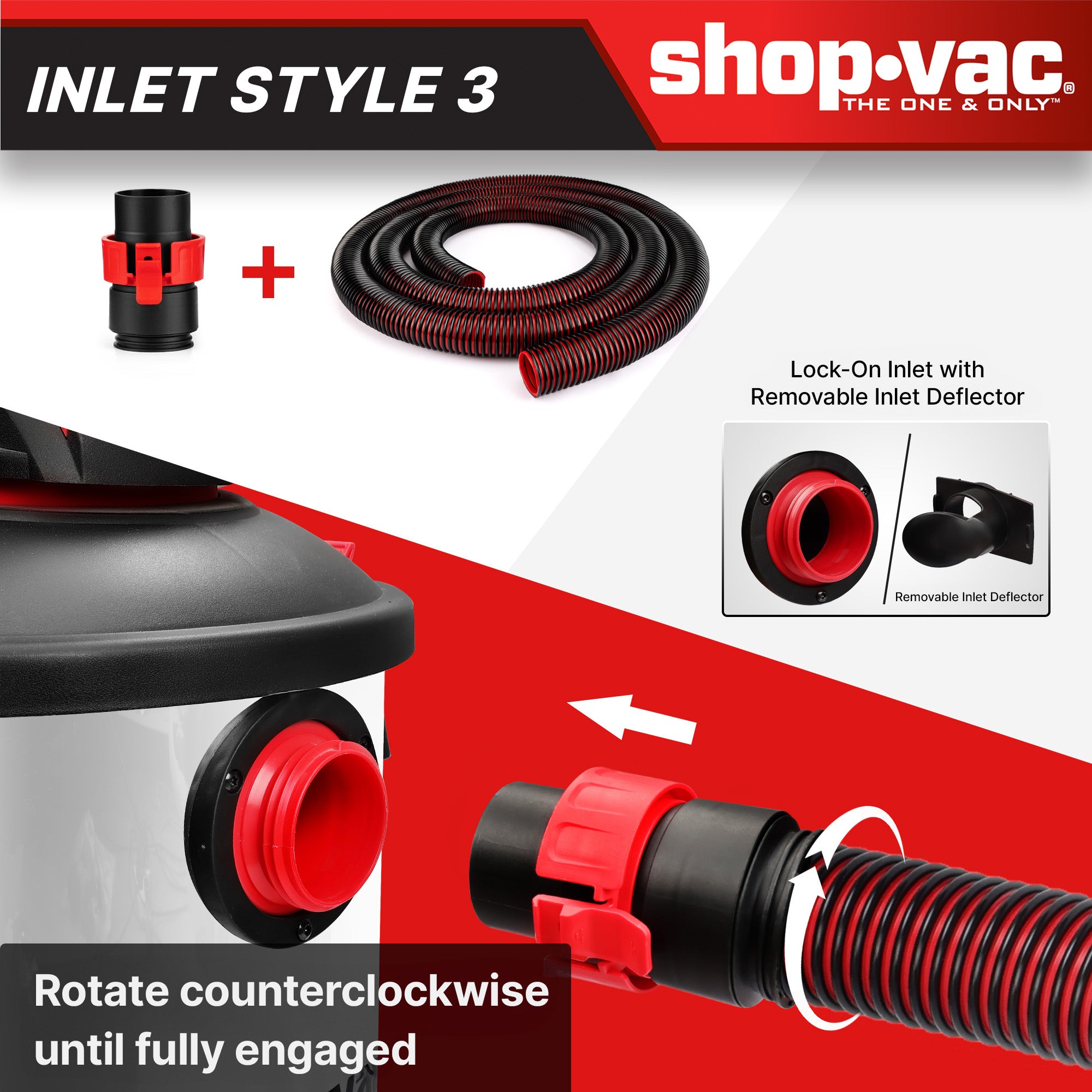 Shop-Vac® 12-foot x 1-7/8-inch diameter Universal Hose - Image 6