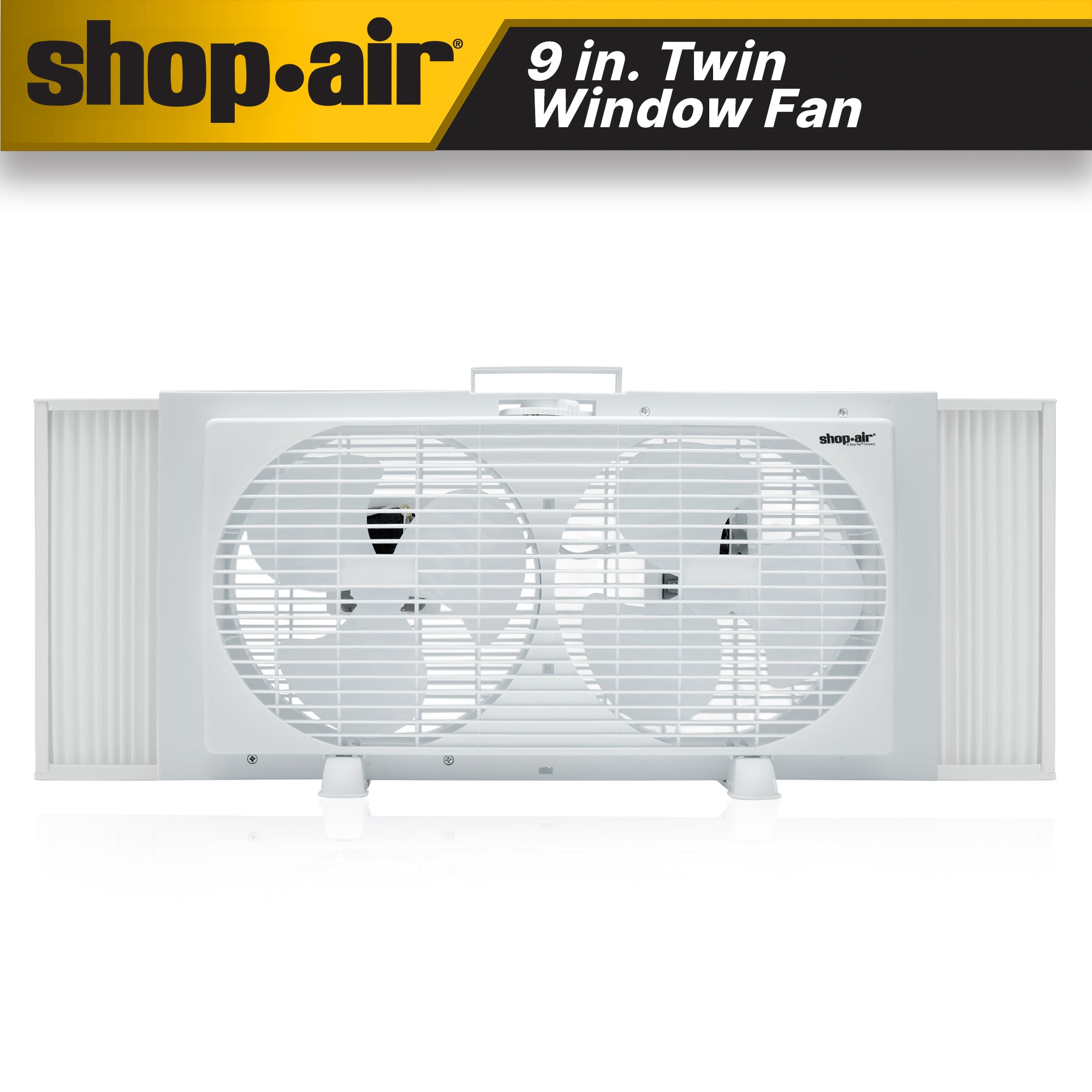 Shop-Air® 9 Twin Window Fan