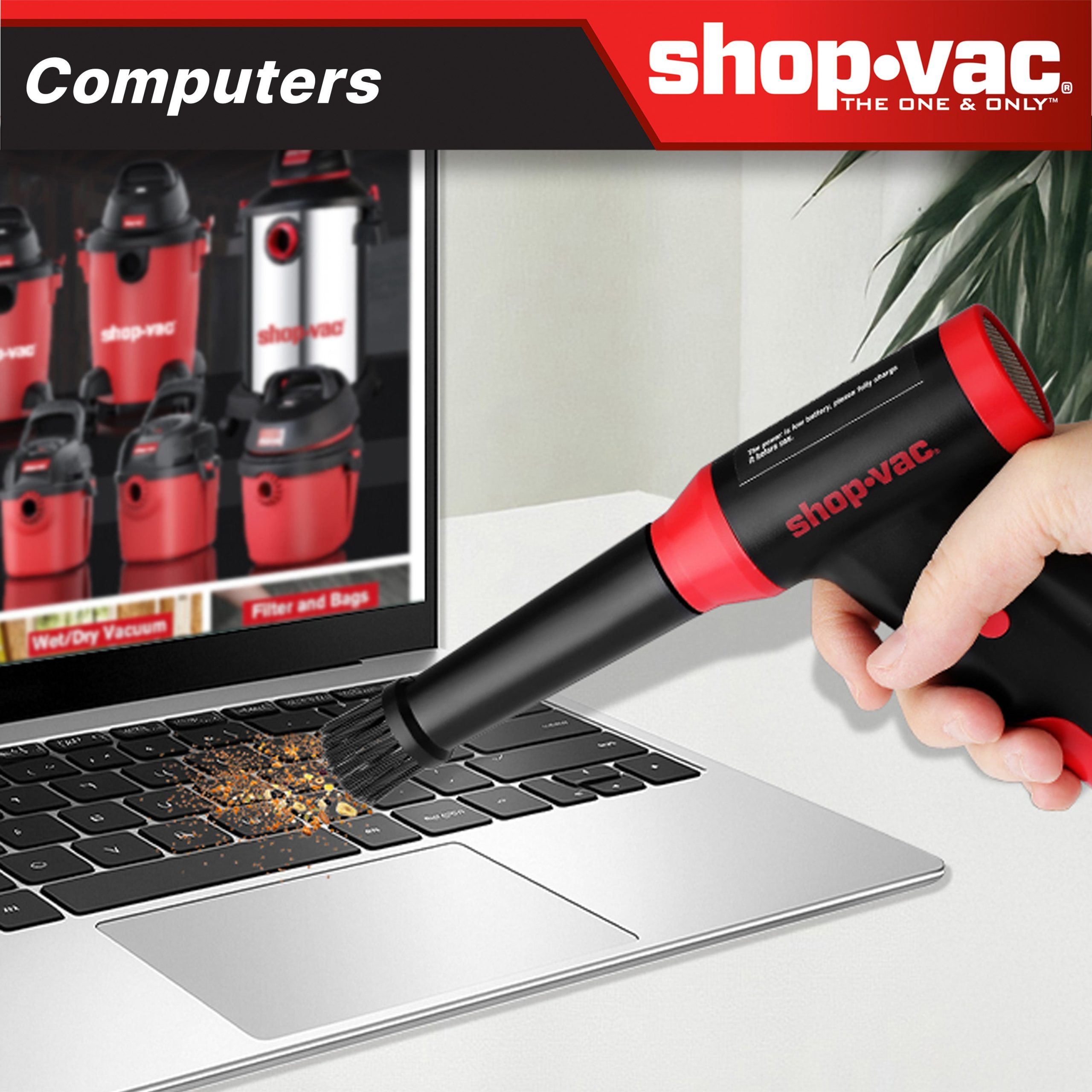 Shop-Vac® Portable 2-in-1 Cordless Blower/Vacuum - Image 6