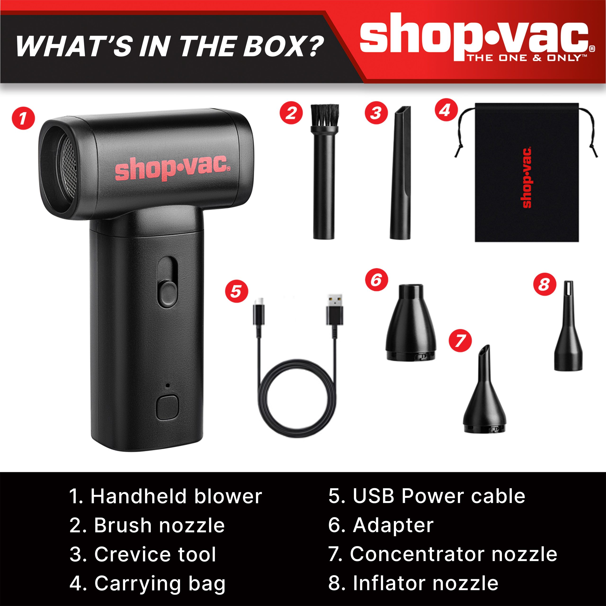Shop-Vac® Electric Air Duster - Image 3