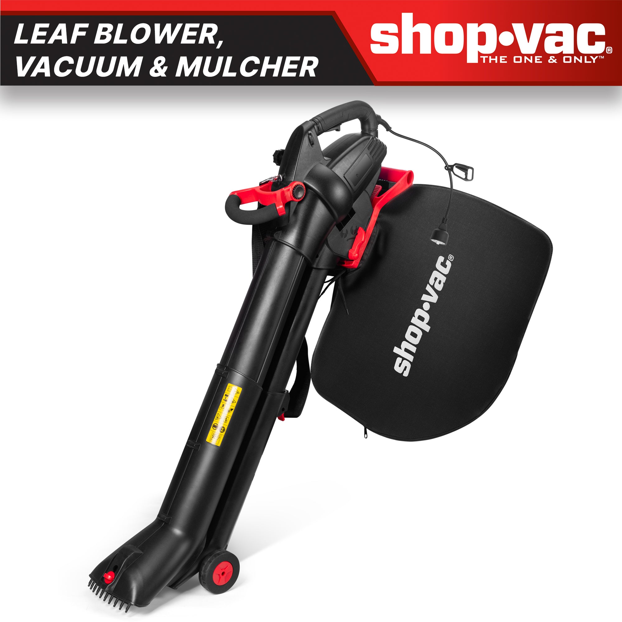 Shop-Vac® 3-in-1 Electric Leaf Blower. Vacuum & Mulcher