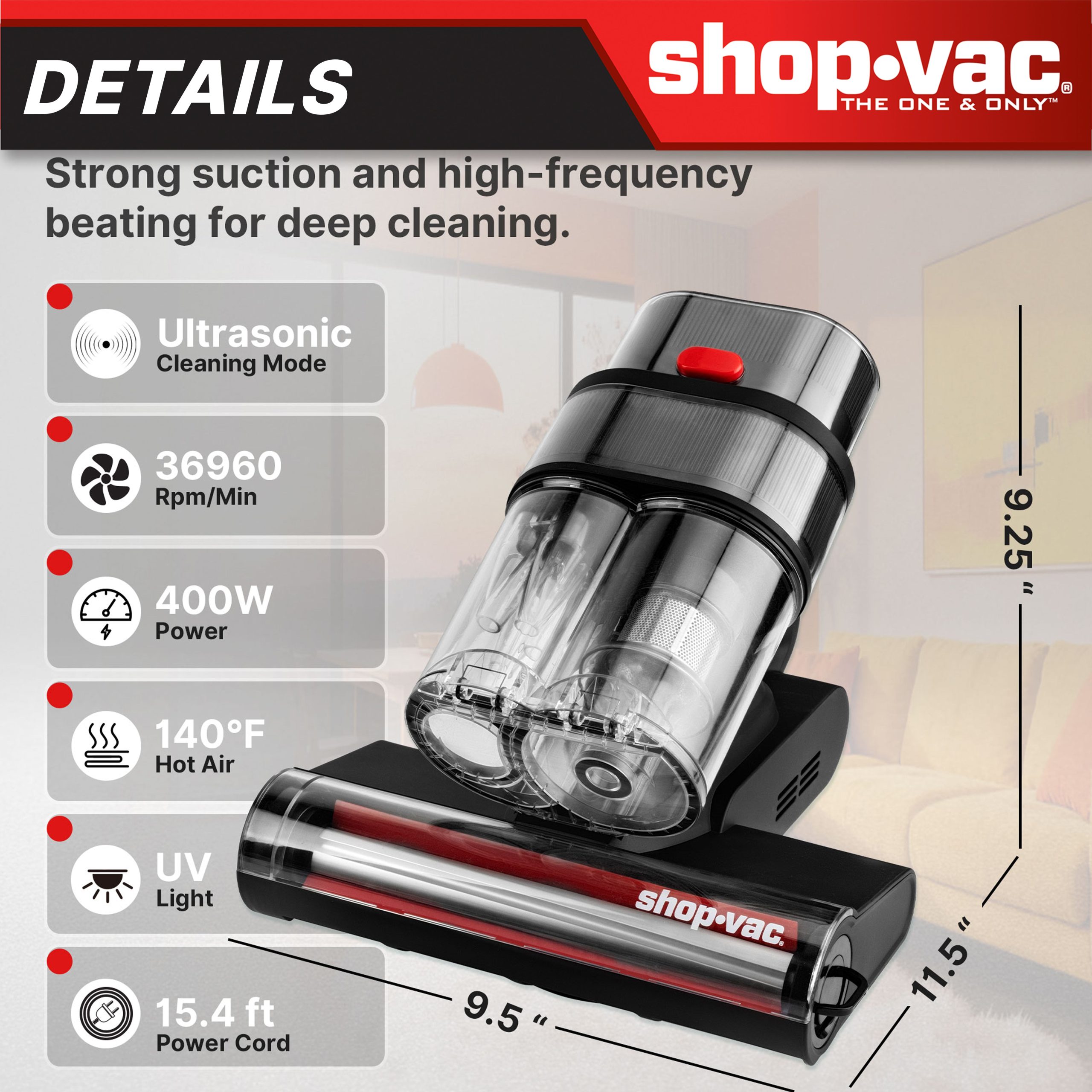 Shop-Vac® Mattress Vacuum Cleaner - Image 2
