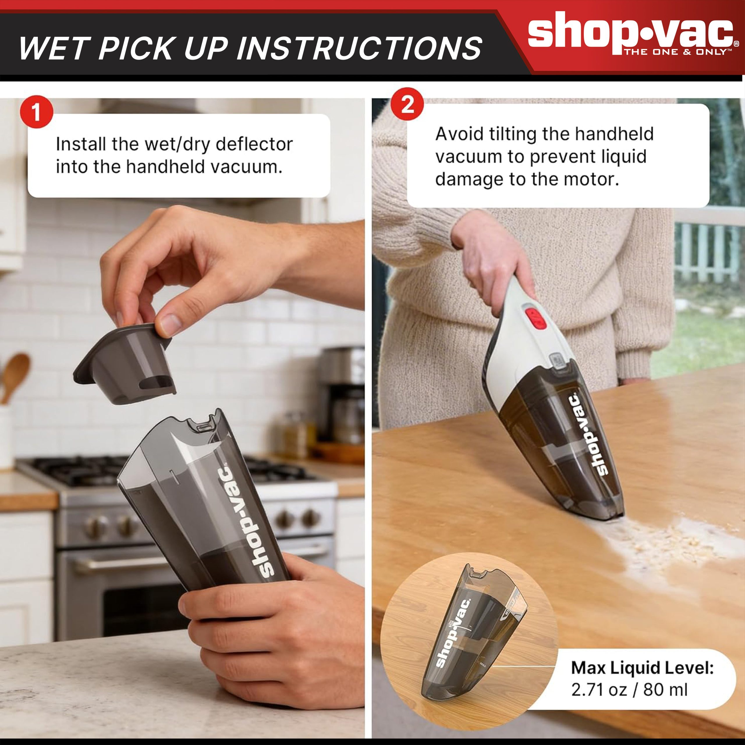 Shop-Vac® Wet/Dry Handheld Vacuum - Image 7