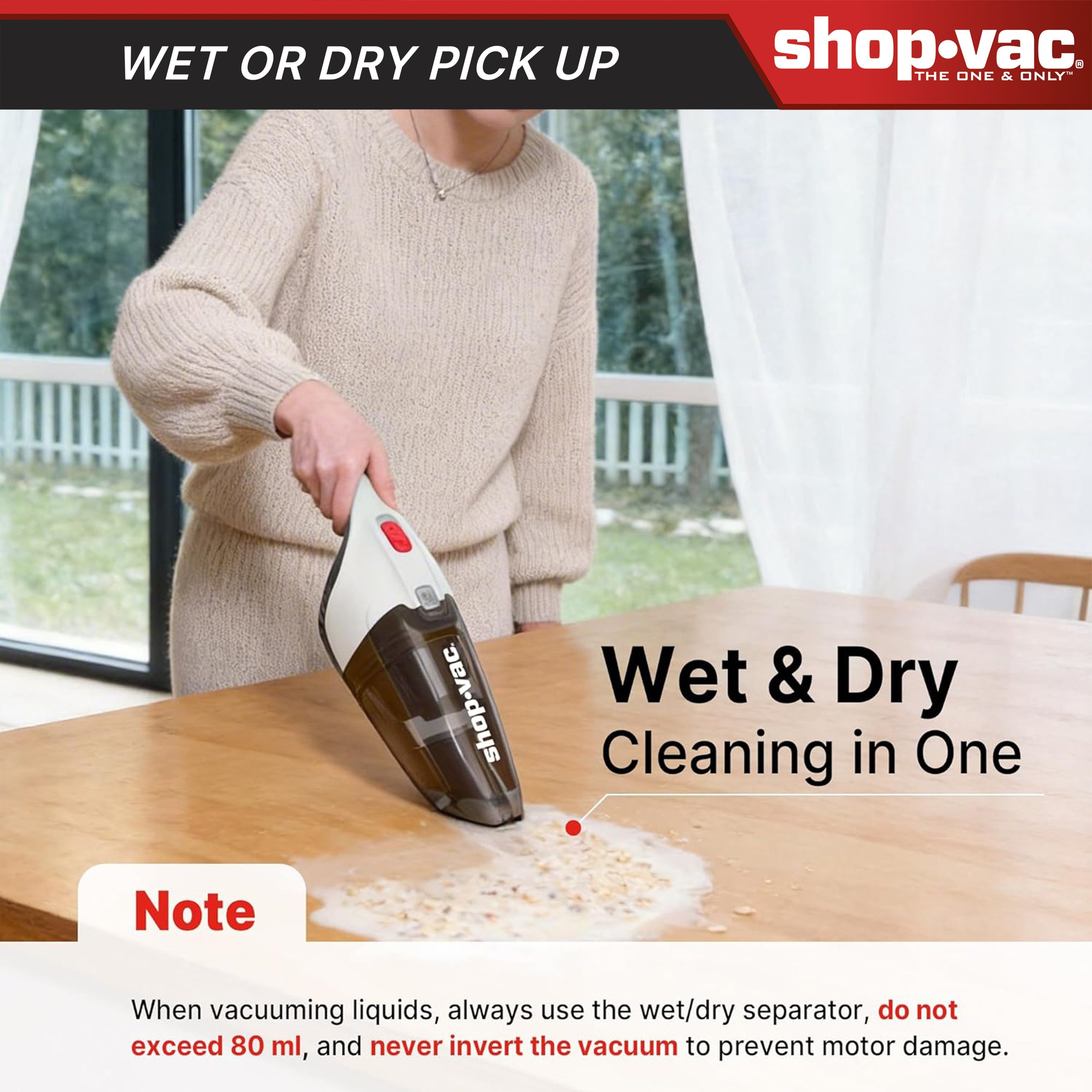 Shop-Vac® Wet/Dry Handheld Vacuum - Image 8