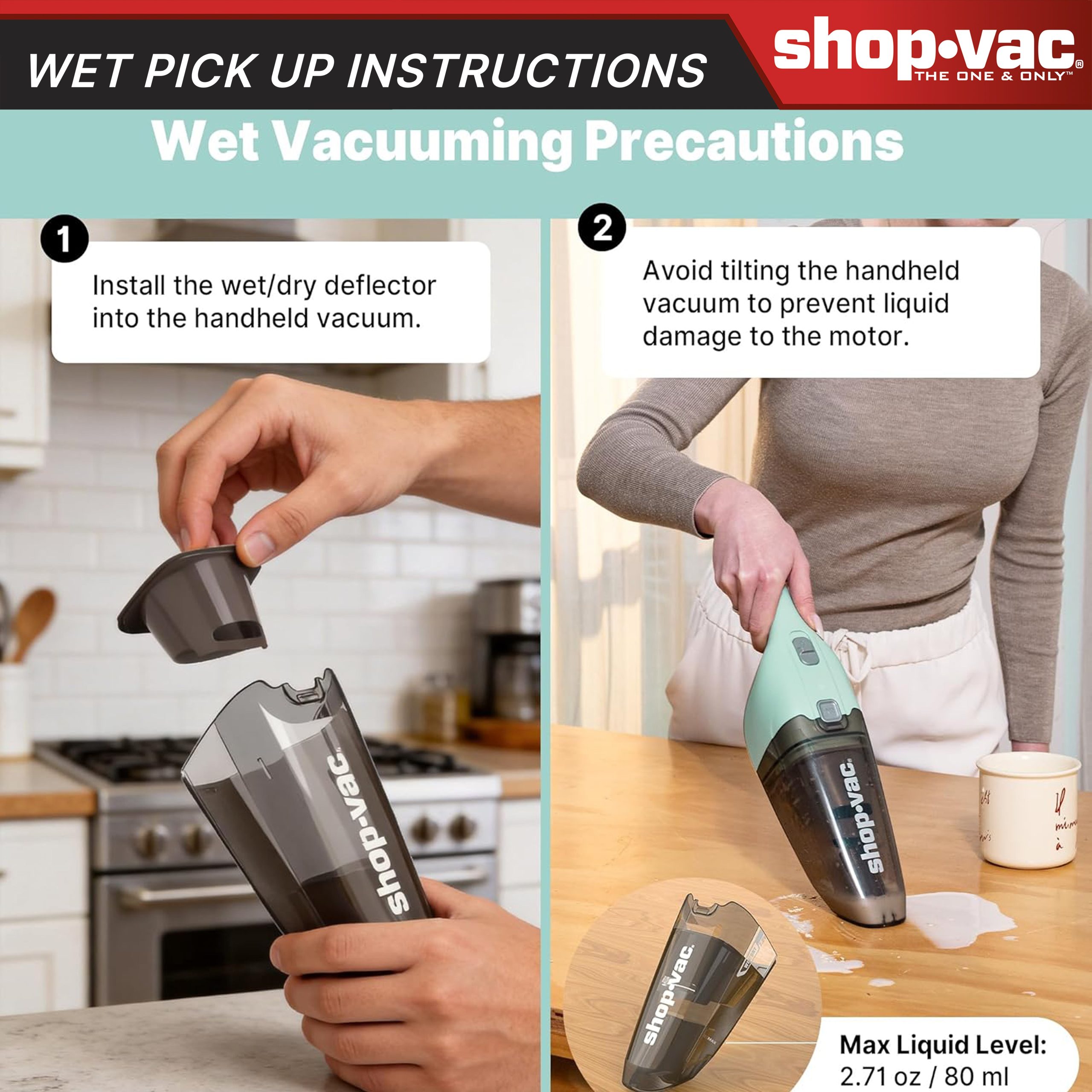 Shop-Vac® Wet/Dry Handheld Vacuum - Image 7