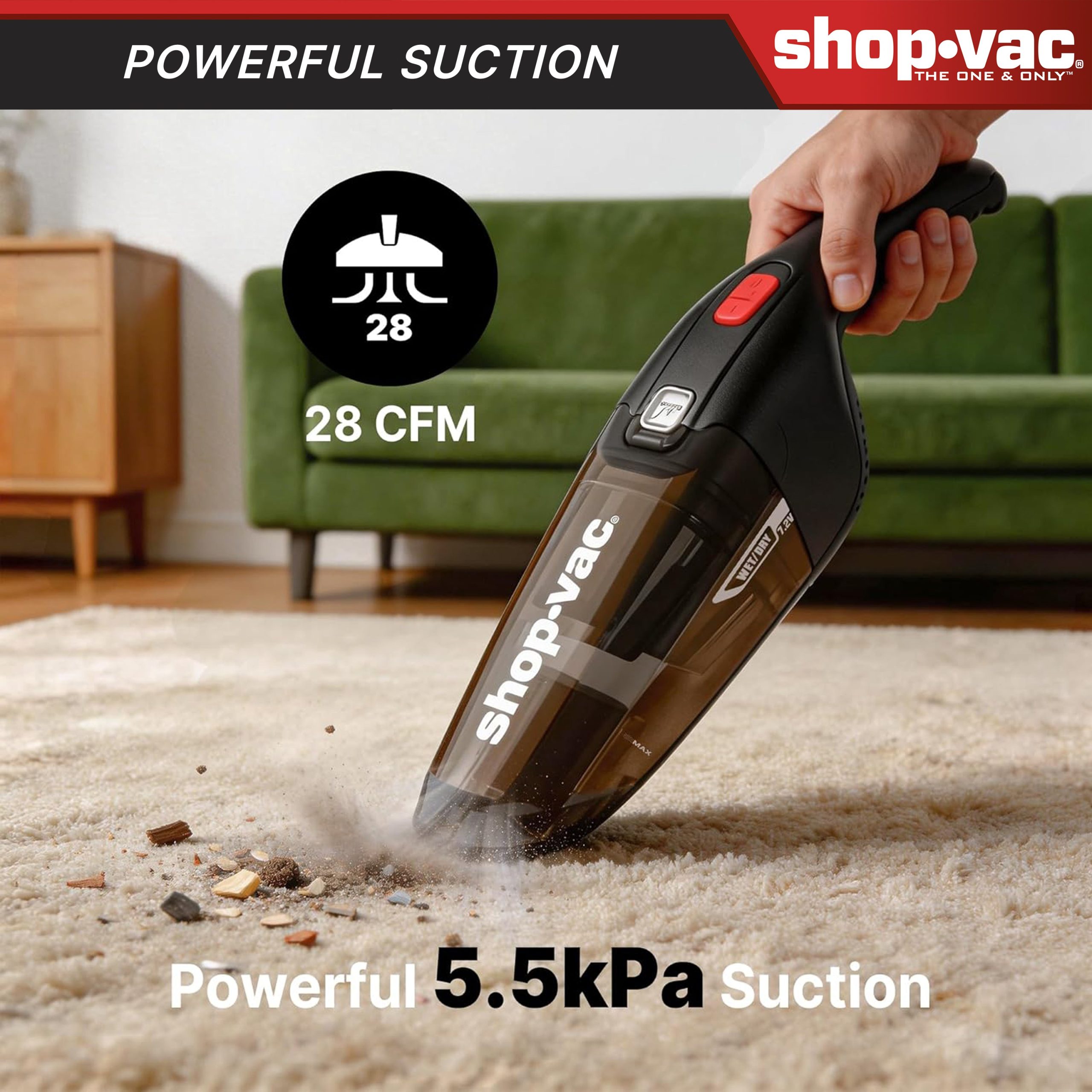 Shop-Vac® Wet/Dry Handheld Vacuum - Image 10