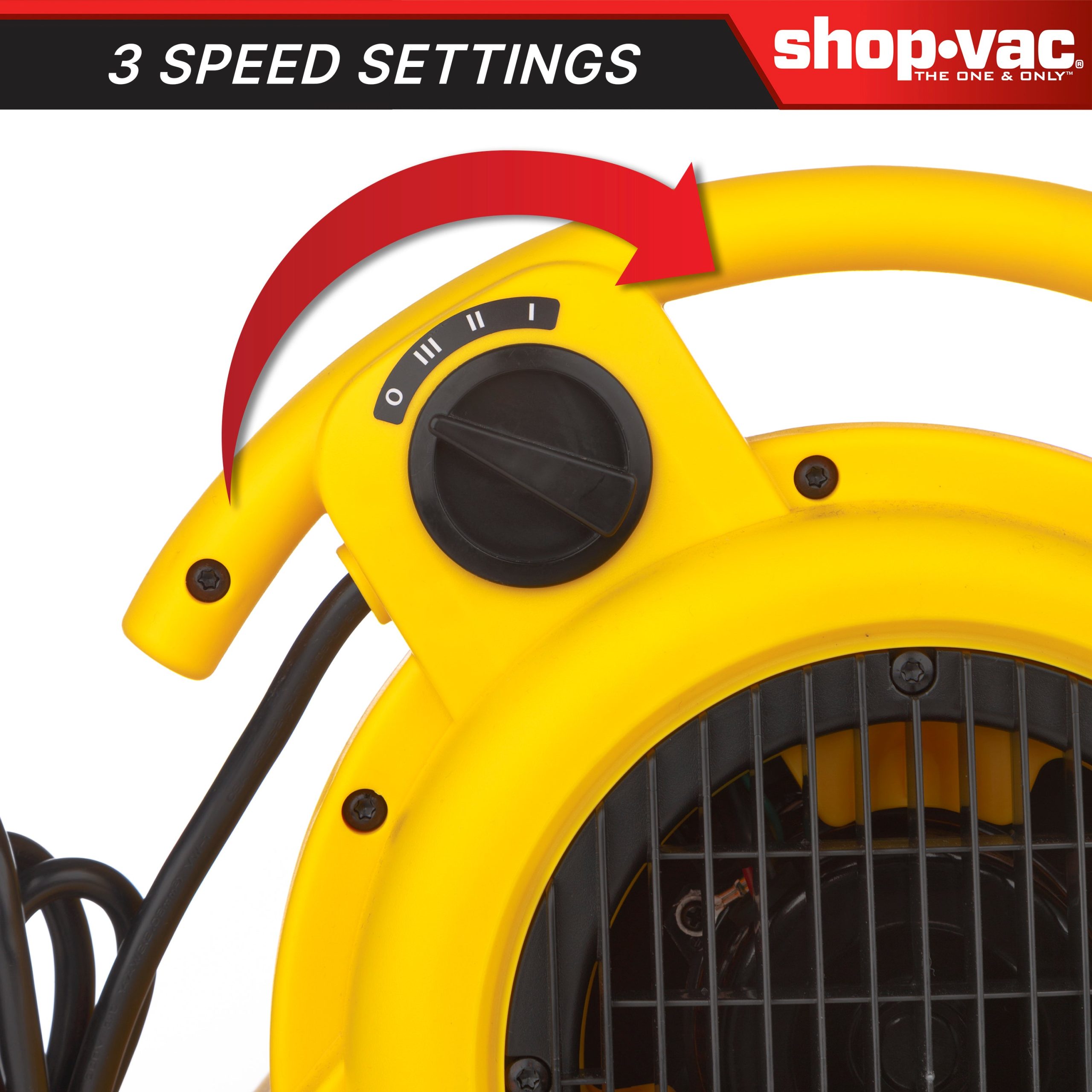 Shop-Vac® 1000 CFM Air Mover - Image 3