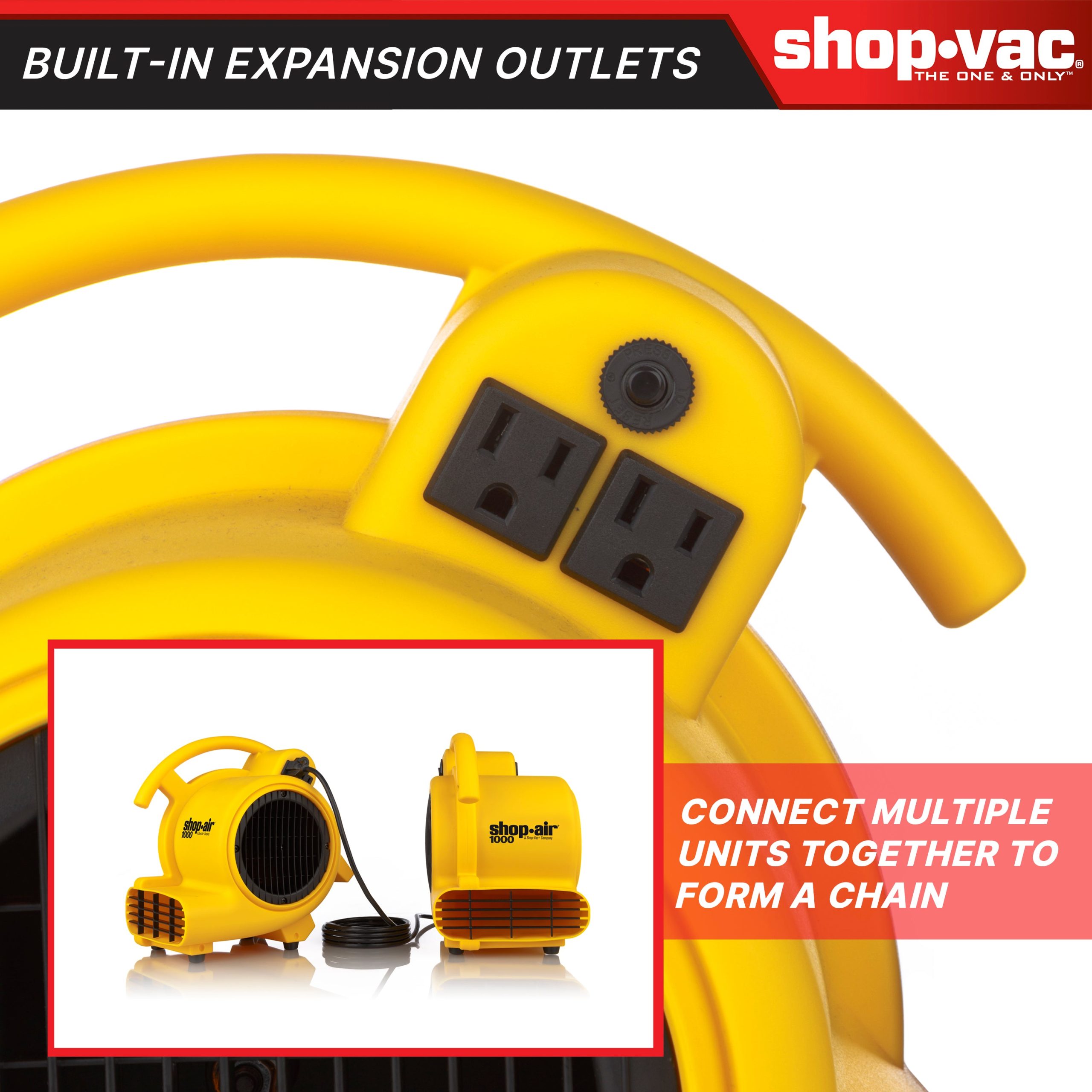 Shop-Vac® 1000 CFM Air Mover - Image 4