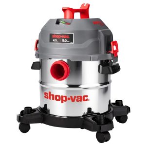 Shop-Vac® 5 Gallon Ultra Quiet Stainless Steel 4.5Peak HP Wet/Dry Vacuum