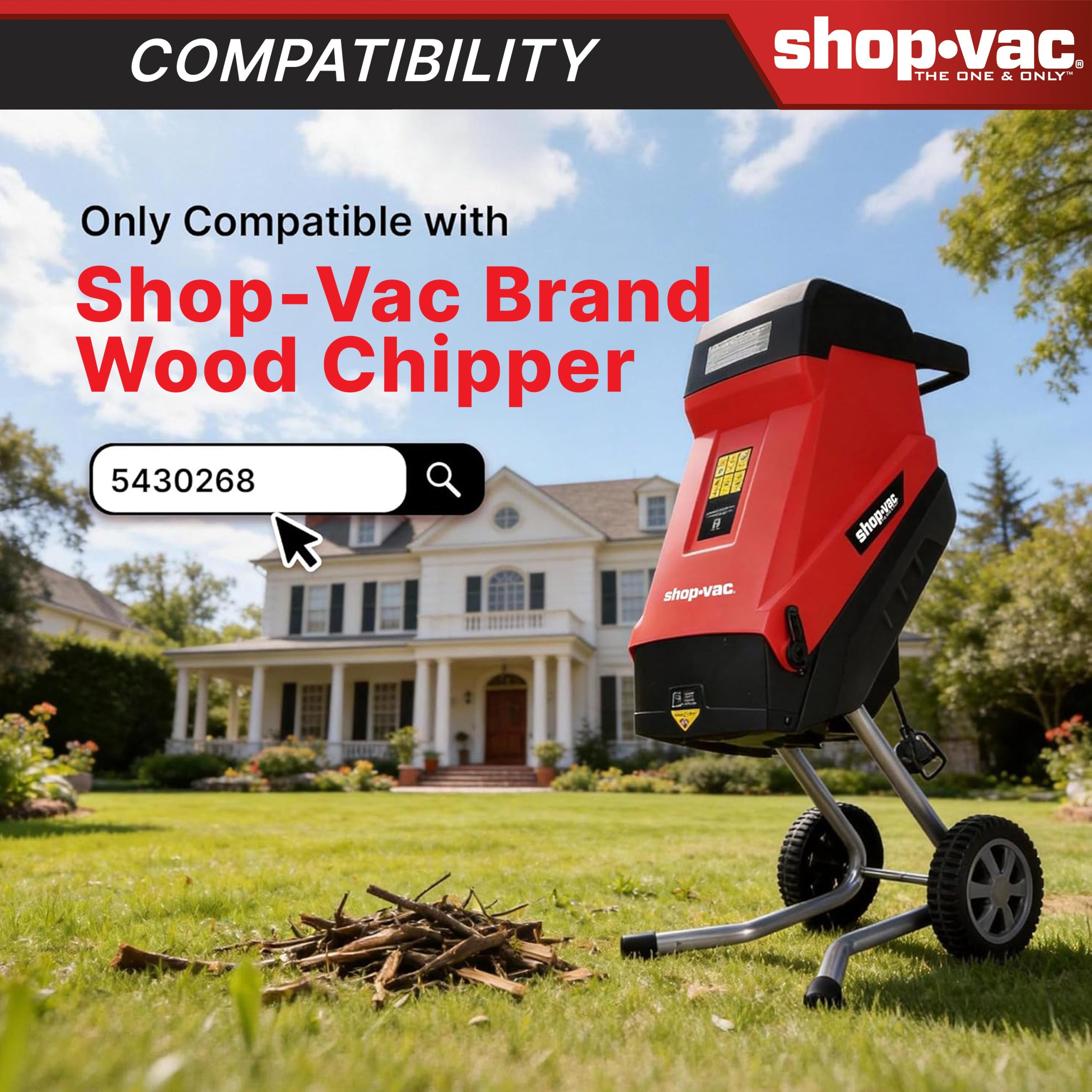 Shop-Vac® Wood Chipper Replacement Blades (2 pack) - Image 3