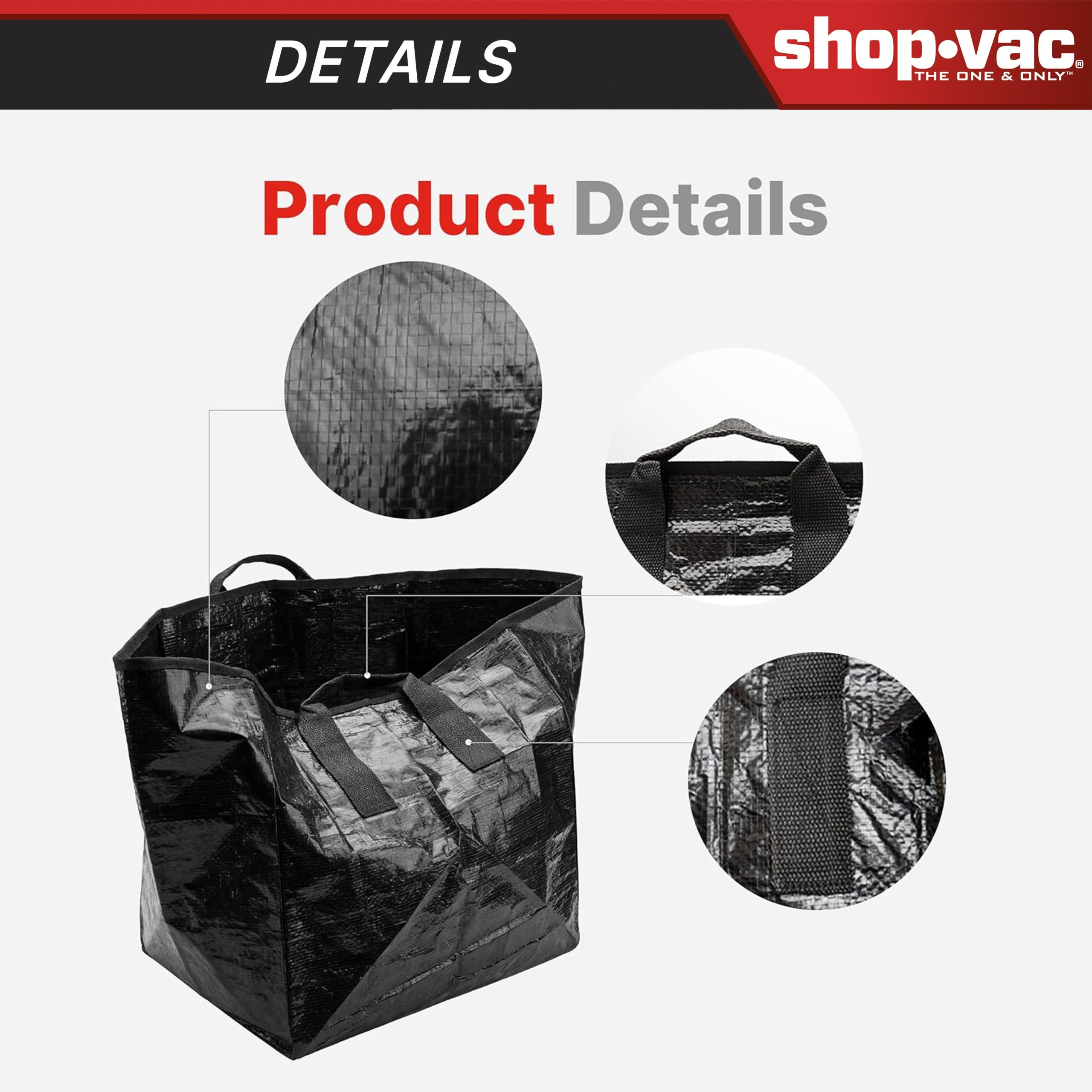 Shop-Vac® Wood Chipper Replacement Collection Bag - Image 4