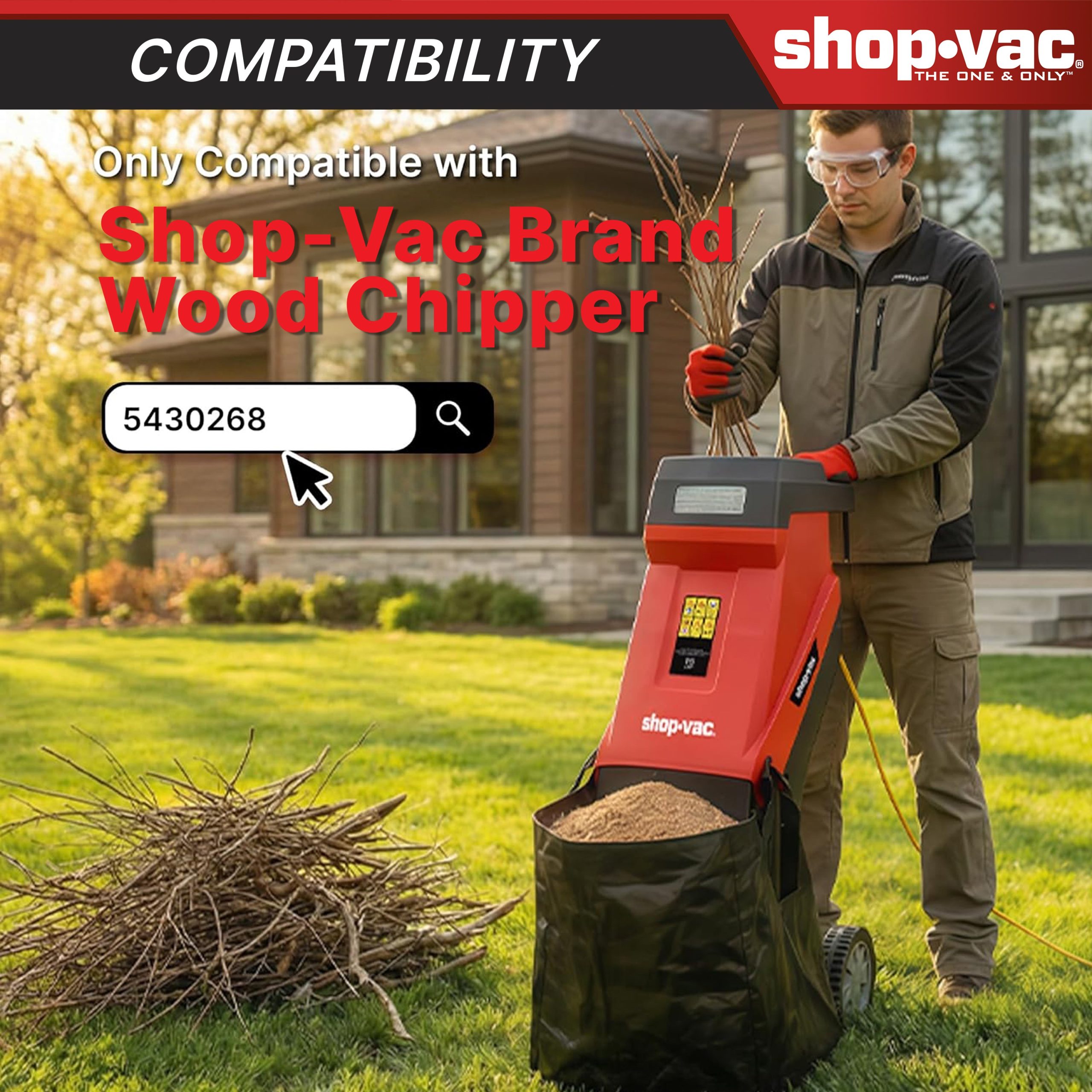 Shop-Vac® Wood Chipper Replacement Collection Bag - Image 3