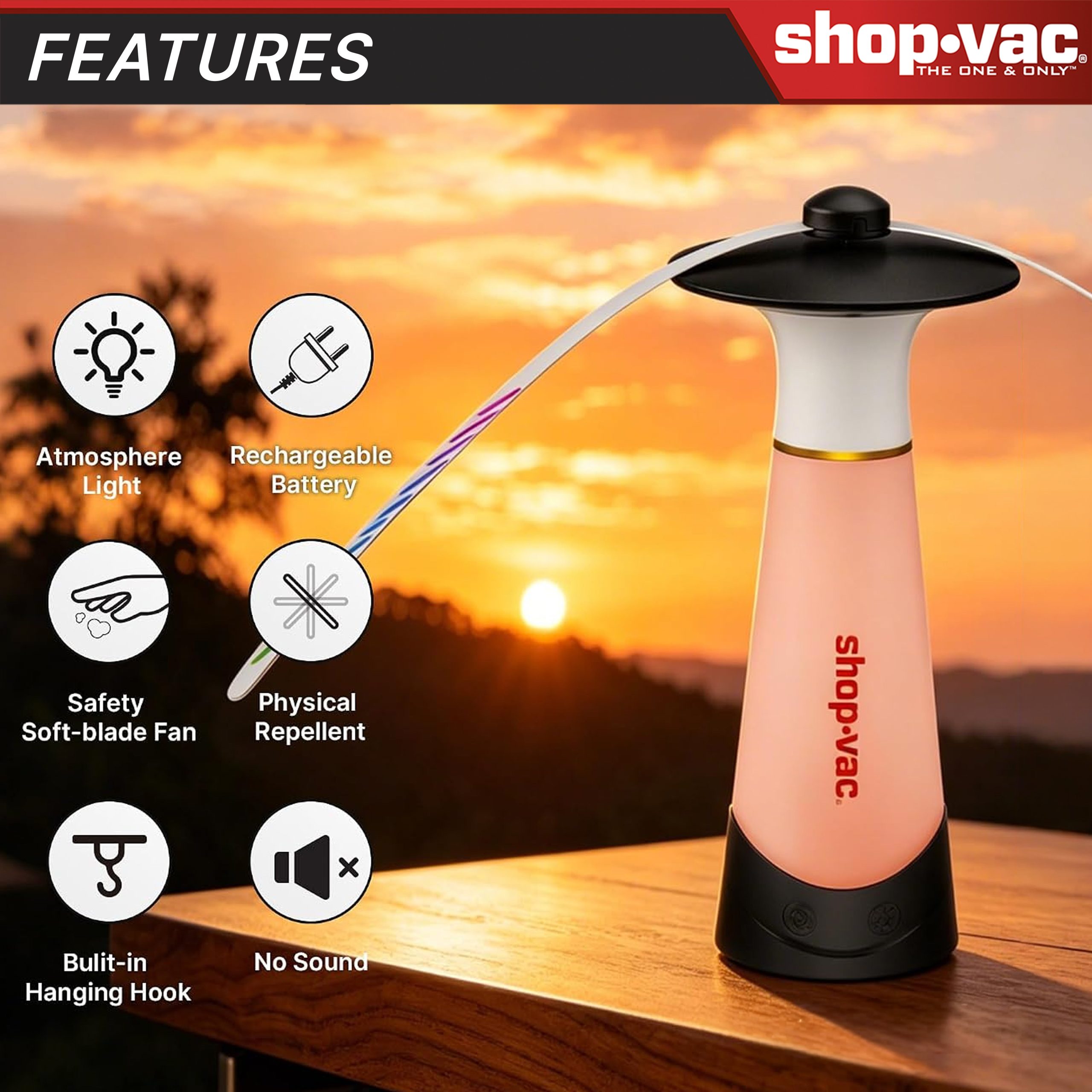 Shop-Vac® LED Fly Fans (2 pack) - Image 3