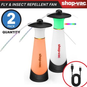 Shop-Vac® LED Fly Fans (2 pack)
