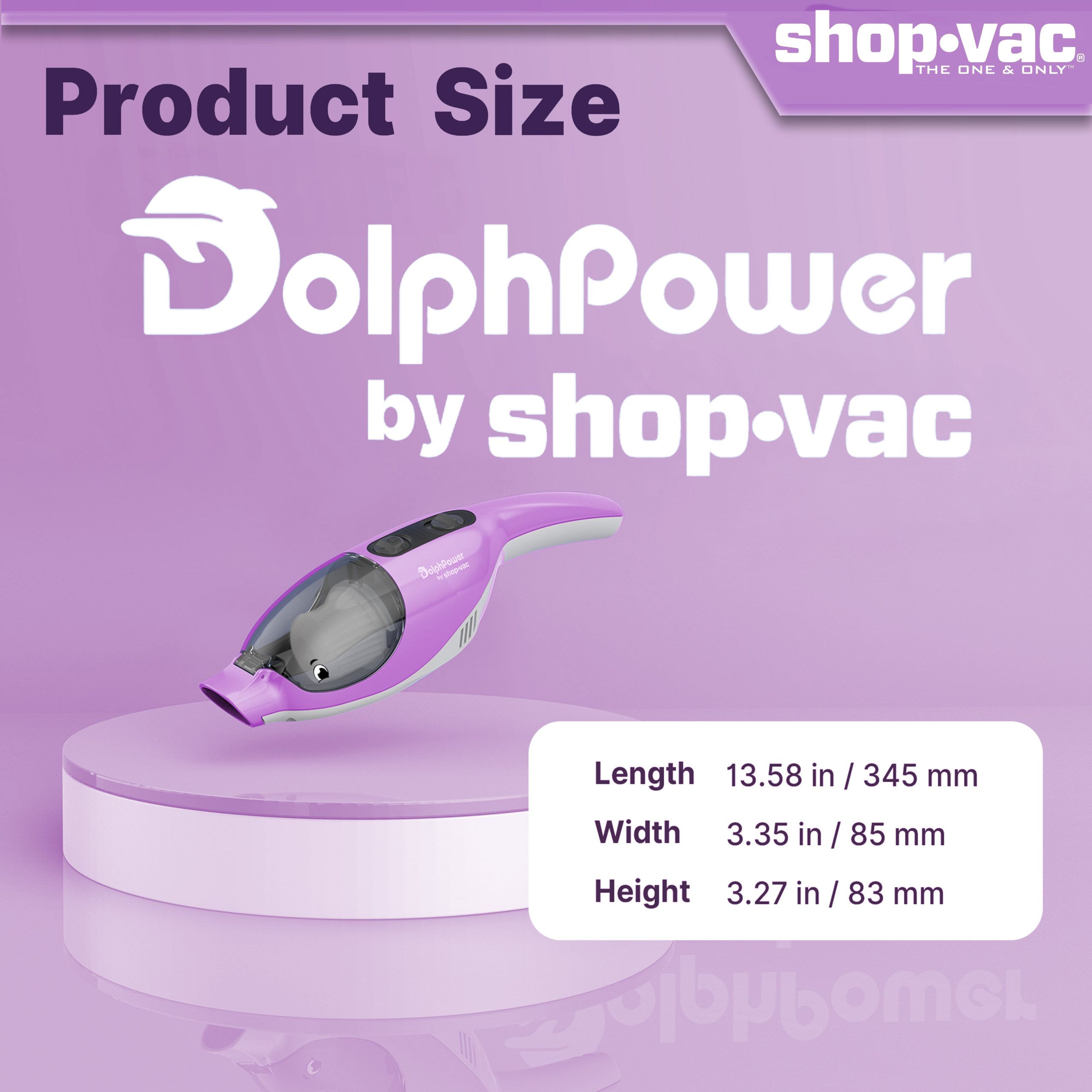 Shop-Vac® DolphPower Cordless Handheld Vacuum - Image 2