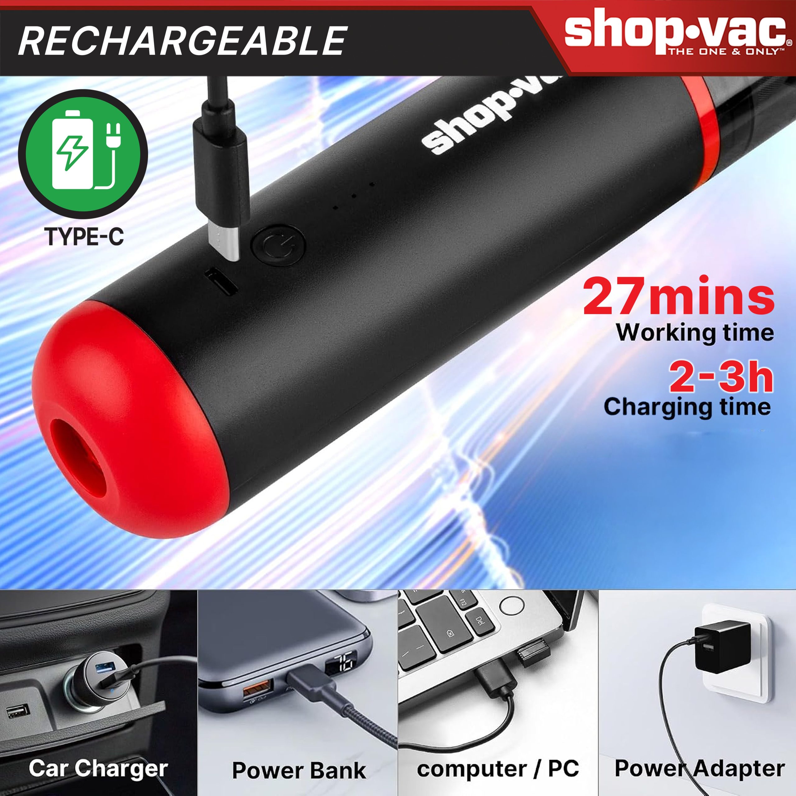 Shop-Vac® Cordless Mini Car Vacuum - Image 4