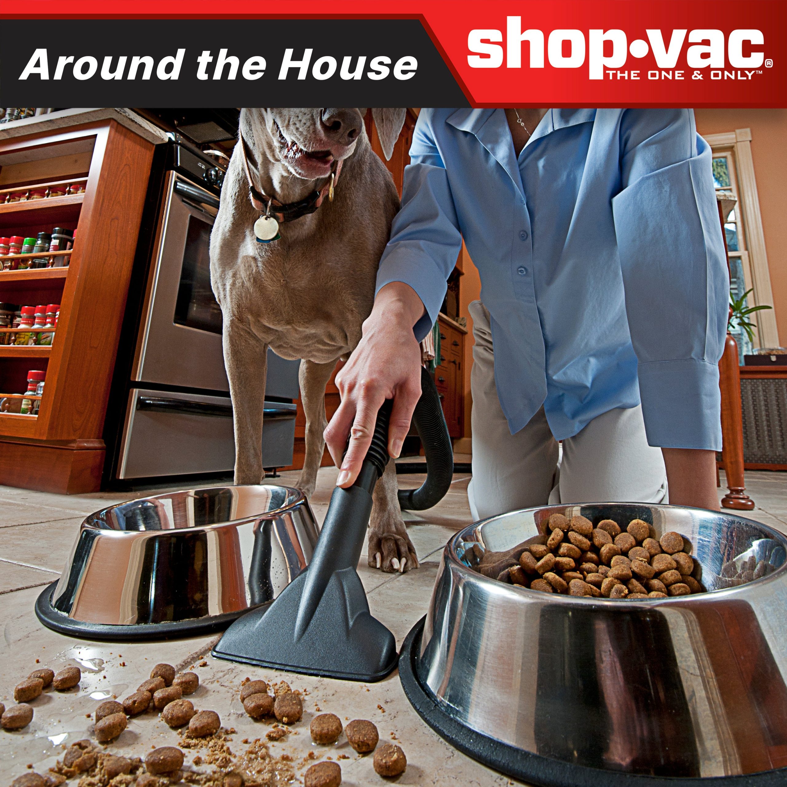 The Shop-Vac® 12 Gallon* 6.0 Peak HP** Stainless Steel Wet/Dry Vacuum - Image 9