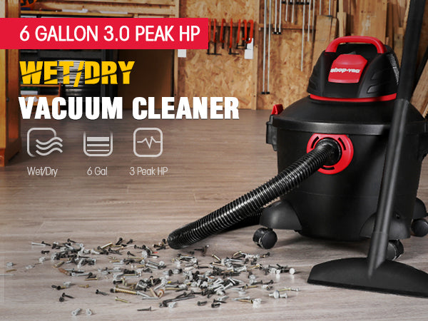 Shop-Vac® 6 Gallon 3.5 Peak HP Wet/Dry Vac - Image 2