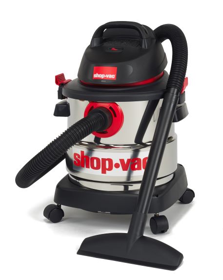 Shop-Vac® 5 Gallon 4.5 Peak HP Stainless Steel Wet/Dry Vacuum - Image 2