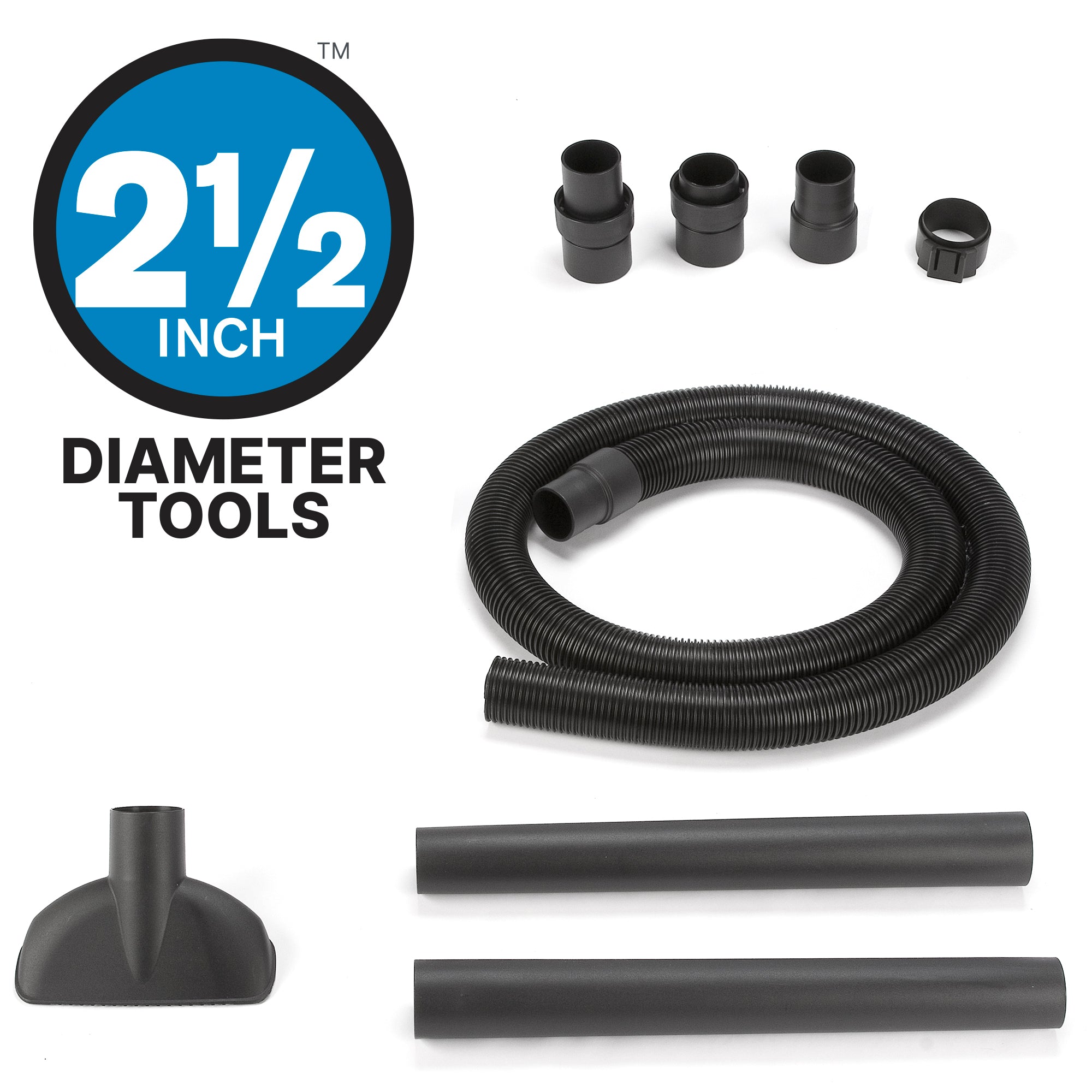 Shop-Vac® 2 1/2-inch diameter Bulk Dry Pick-Up Kit