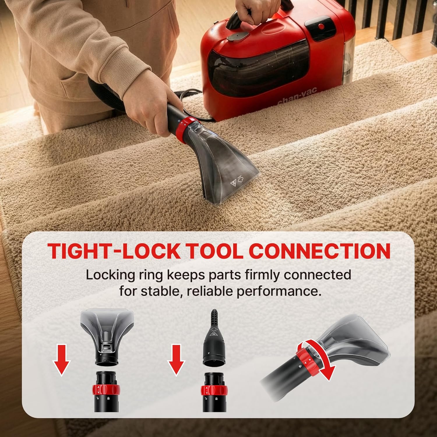 Shop-Vac® Carpet & Upholstery Steam Cleaner - Image 6