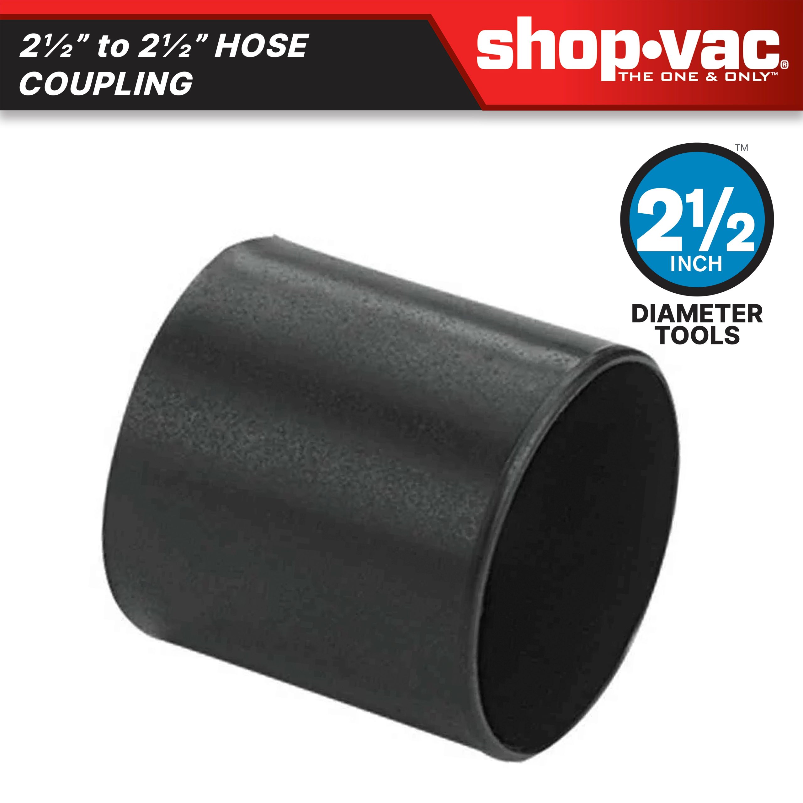 Shop-Vac® 2.5 Inch to 2.5 Inch Hose Coupling