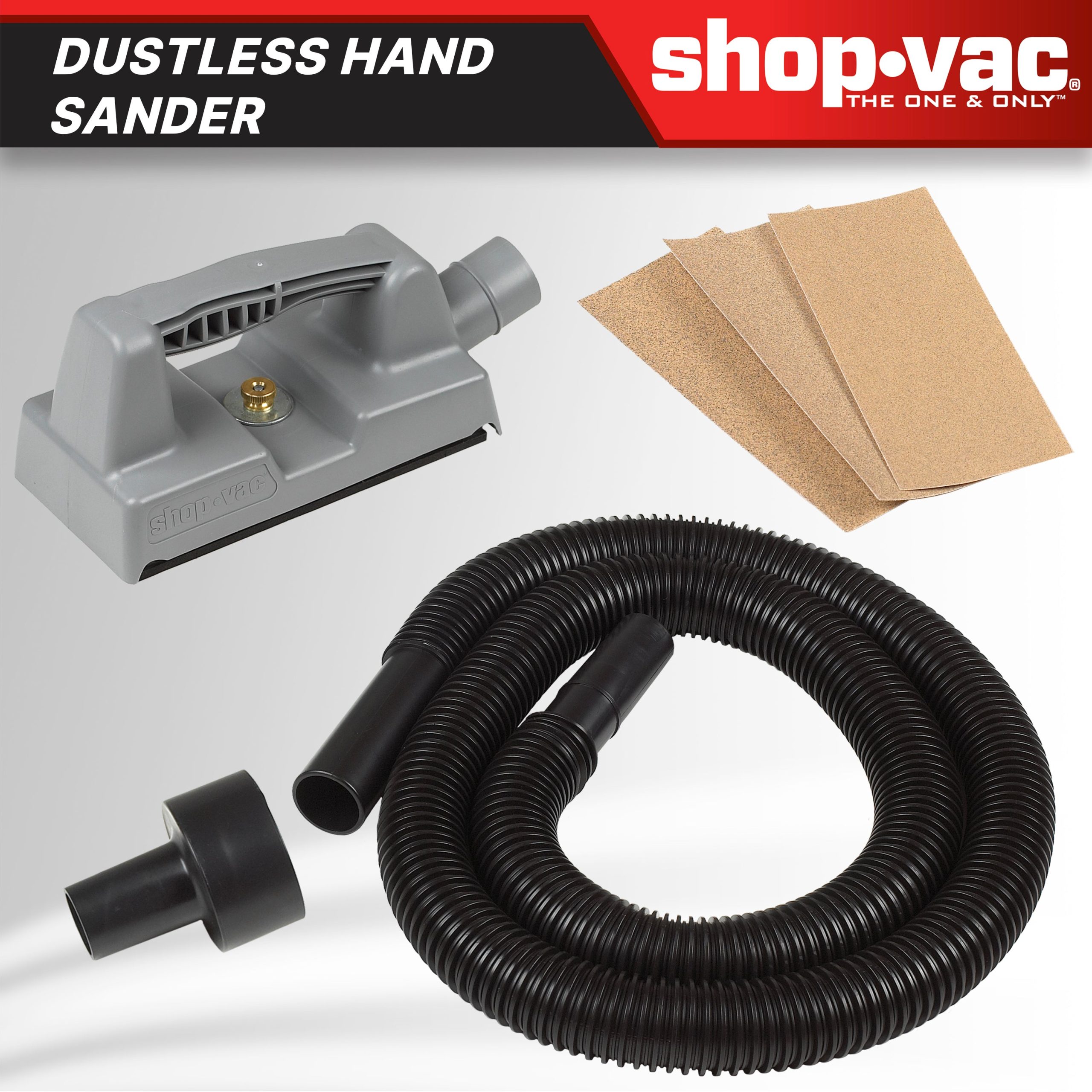 Shop-Vac® 1-1/4-inch diameter Dustless Hand Sander