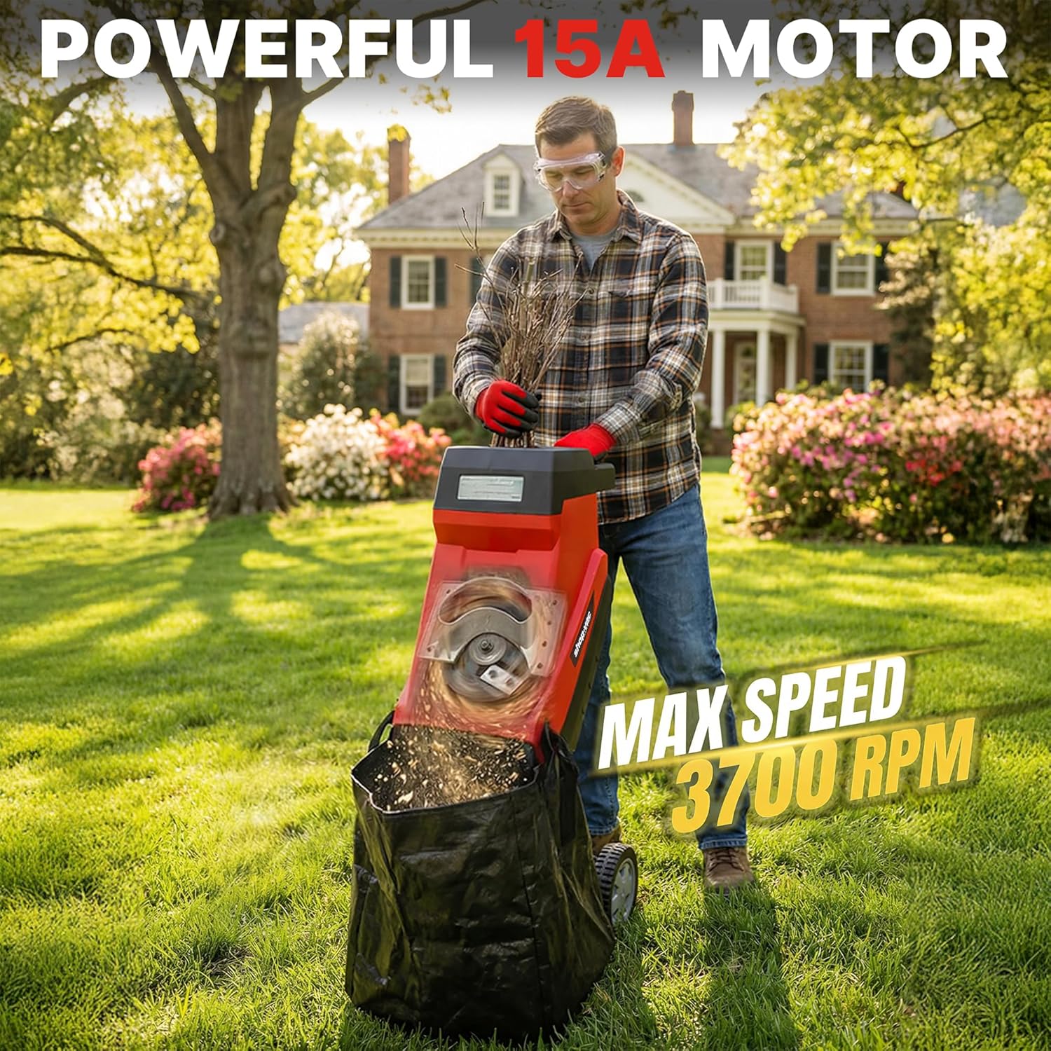 Shop-Vac® Electric Wood Chipper - Image 3