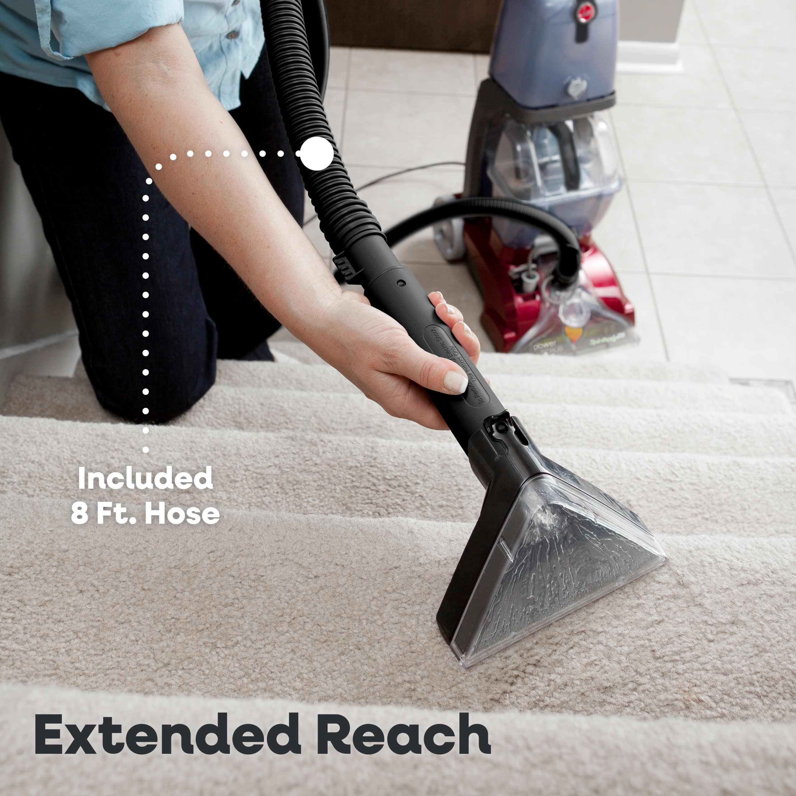 Power Scrub Deluxe Carpet Cleaner - Image 8